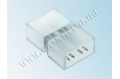 Коннектор для led ленты SMD 5050 (3chips) 220В (2 jack+4pin (2шт))